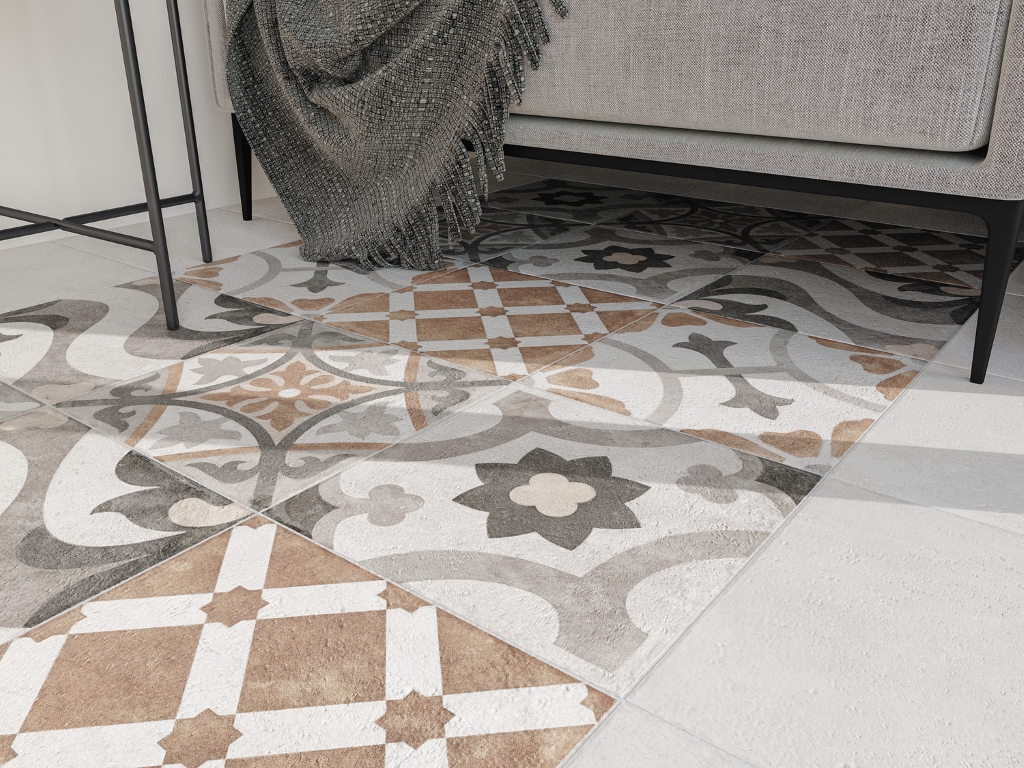 CP4A156 Carpet ступень темно-бежевый 29,8x29,8 Cersanit
