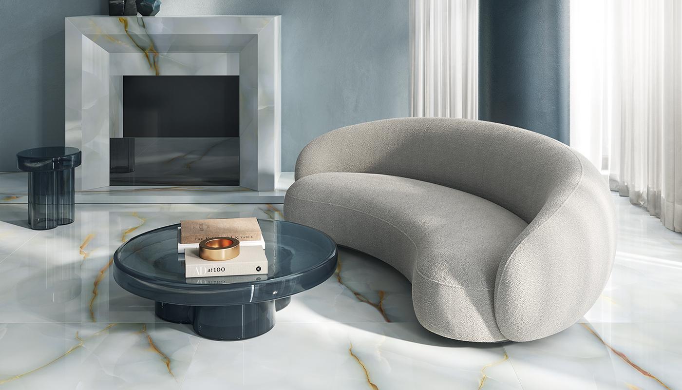 EMMP Tele Di Marmo Pure Onyx Miele Full Lappato 9mm 60x120 Emilceramica