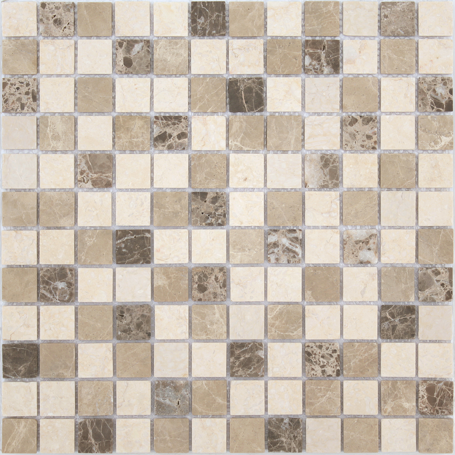 Pietrine Pietra Mix 1 MAT 23x23 - толщина 4 мм 29.8X29.8 Caramelle Mosaic