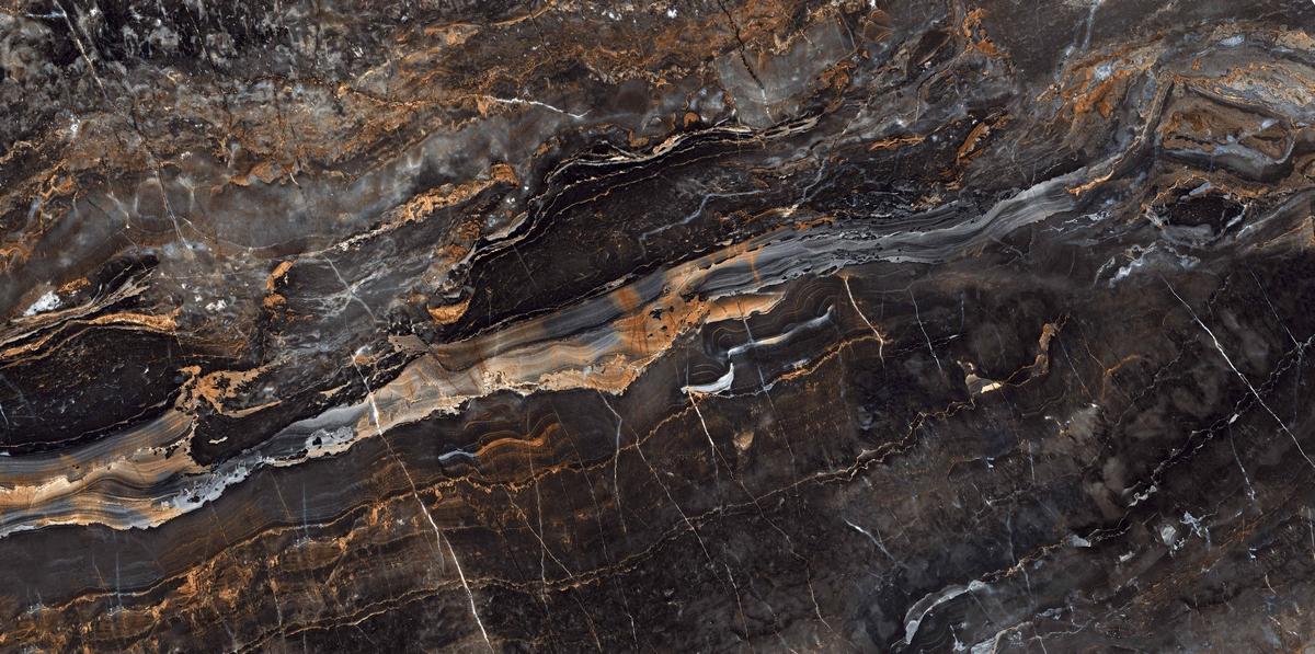 N20331 Lawa Nero Polished 60x120 Neodom фото 4