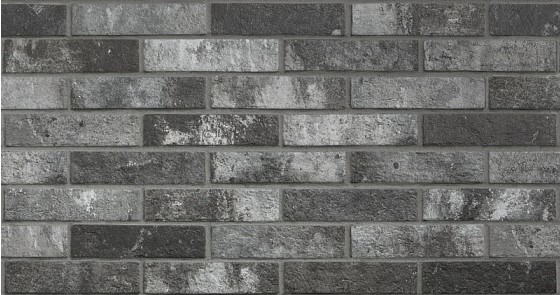 J85880 London Charcoal Brick 6х25 RHS (Rondine) Ceramiche