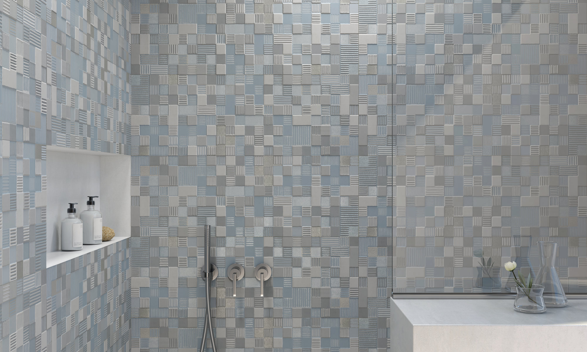 26181 D.PALETTE ECRU MOSAIC/315X315 Peronda