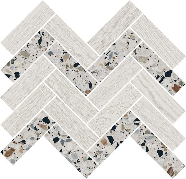 T042/SG5268 Монтиони мозаичный белый 34x35,5 Kerama Marazzi