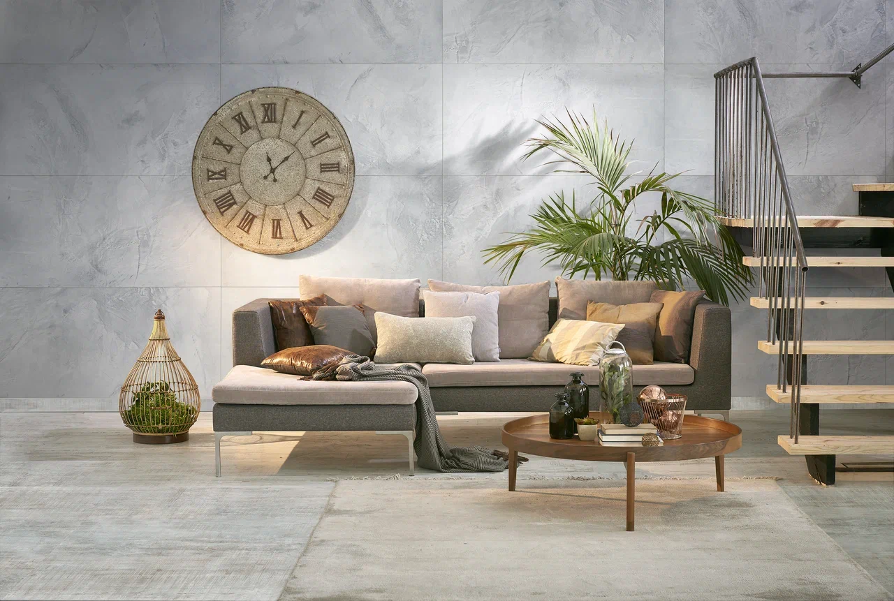 Jacline Light Grey / Жаклин светло-серый MR 60x60 Idalgo (Идальго)