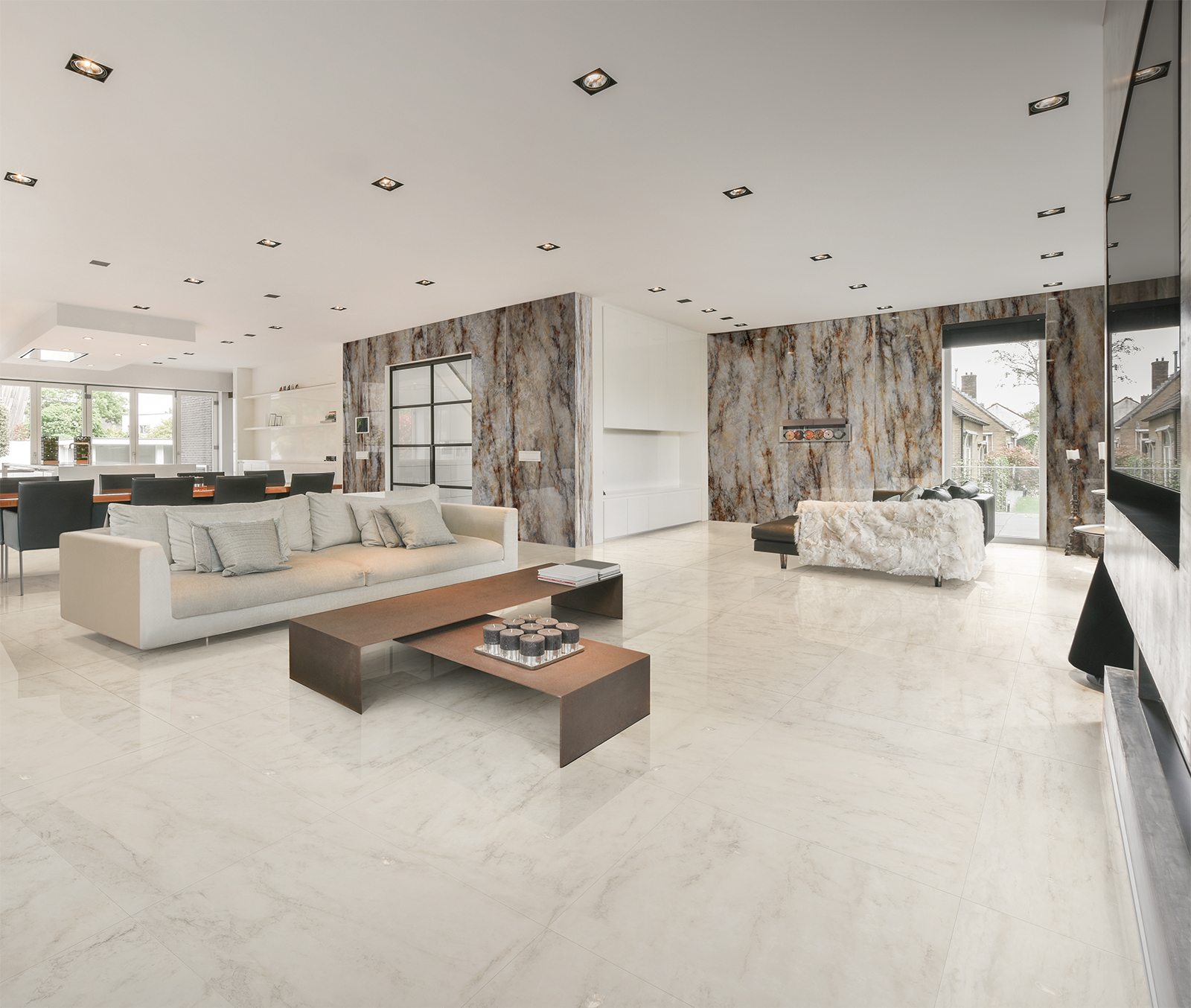125105 Patagonia Zaffiro Lucidato Ret 60x120 Tagina Ceramiche