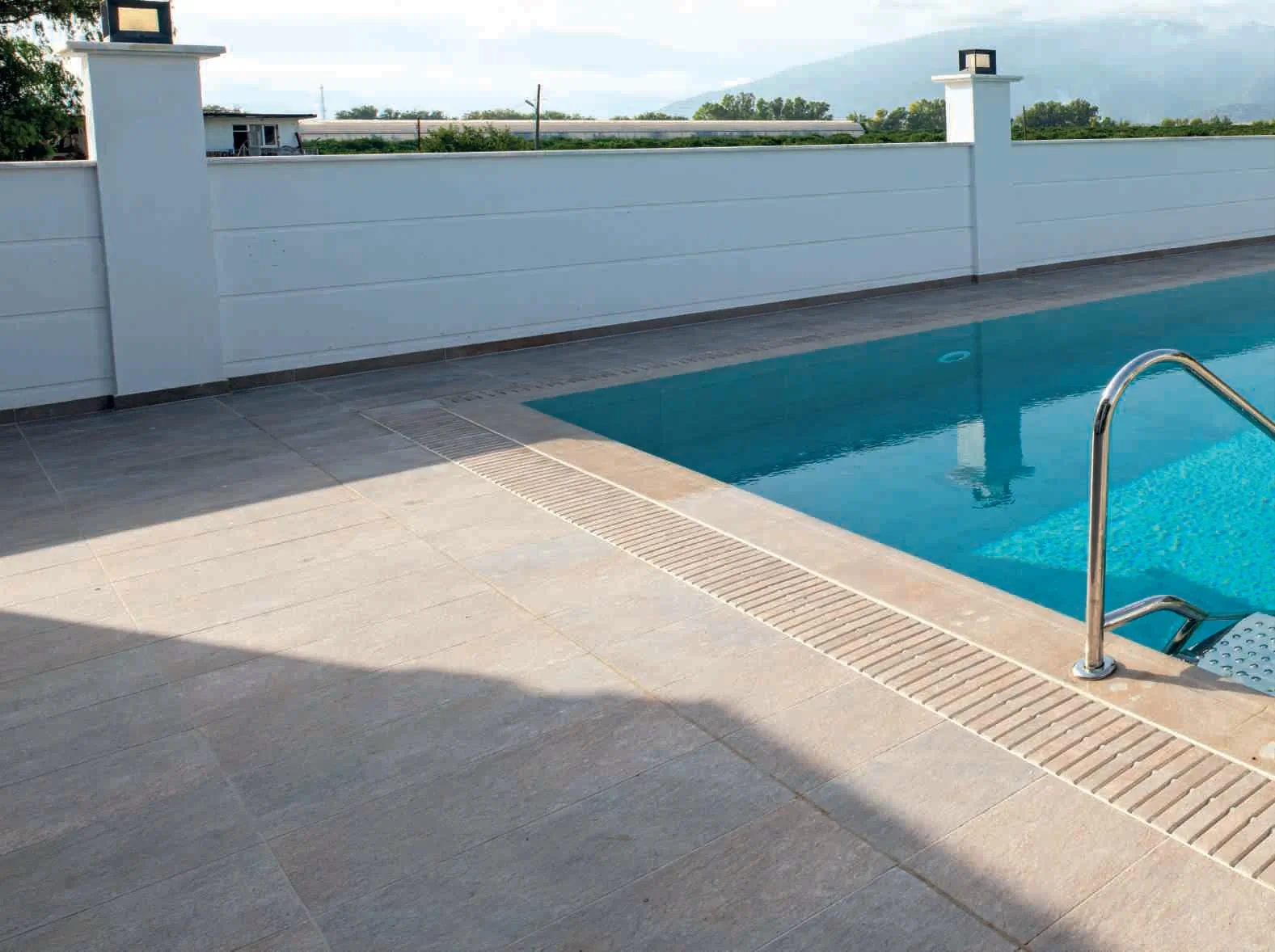 Наружный угол 90° Pool Garden Beige Handle 30x30 Serapool фото 21