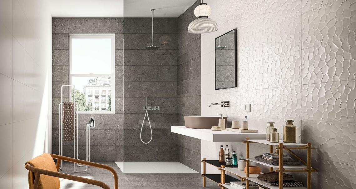 MNGC Color Code Bianco Struttura Move 3D satinato 30x60 MARAZZI Italy