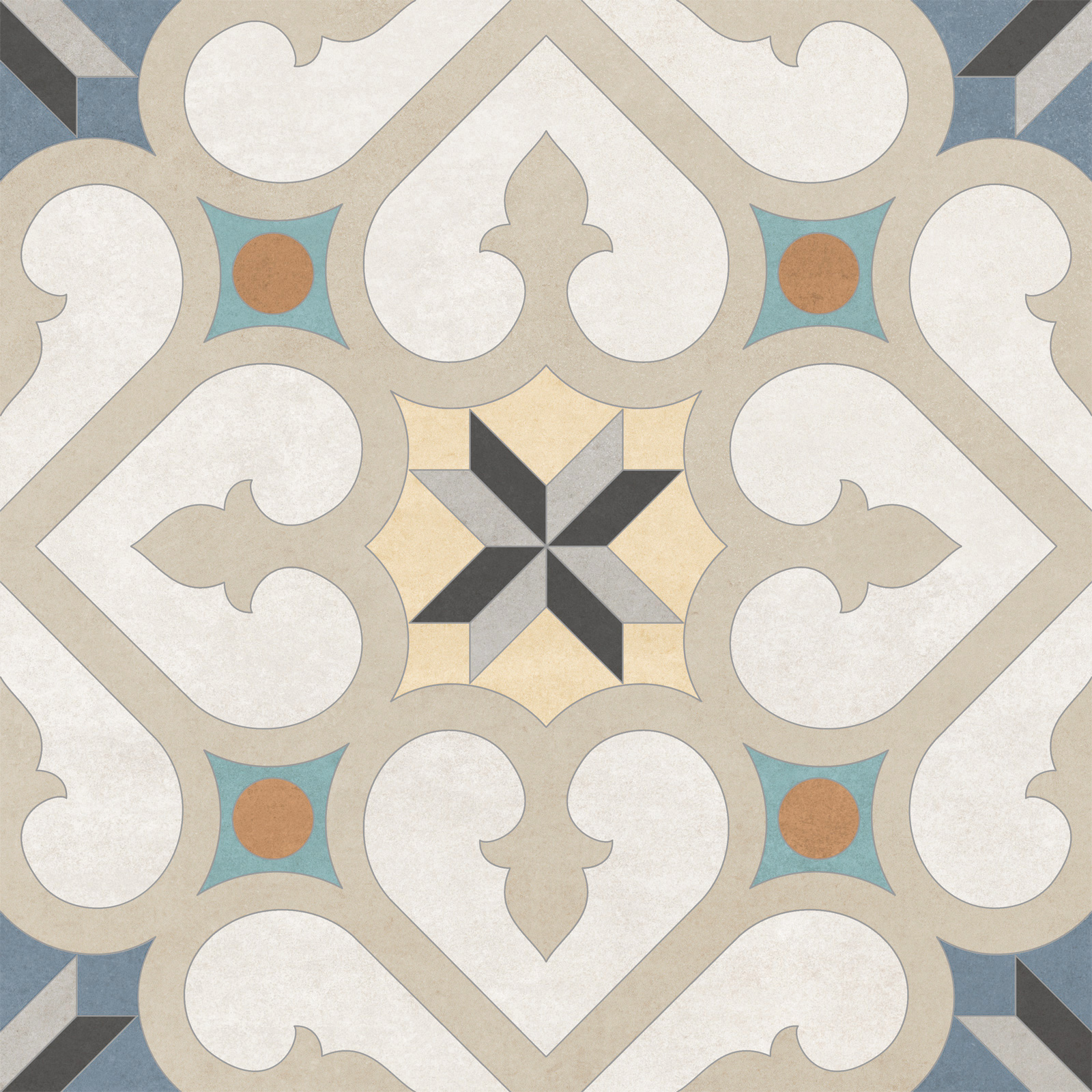 GP2020DGA11 Damask матовый 200x200x8 New Trend