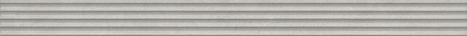 LSA003 Пикарди структура серый бордюр 40*3.4 Kerama Marazzi