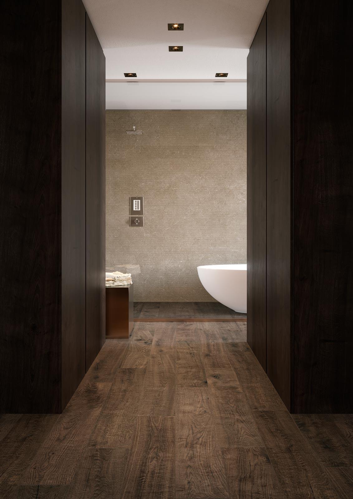 MA8Z Vero Quercia Chevron 11x54 MARAZZI Italy