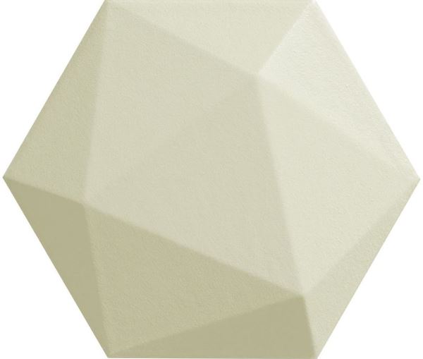 Origami green hex 11x12.5 Tubadzin
