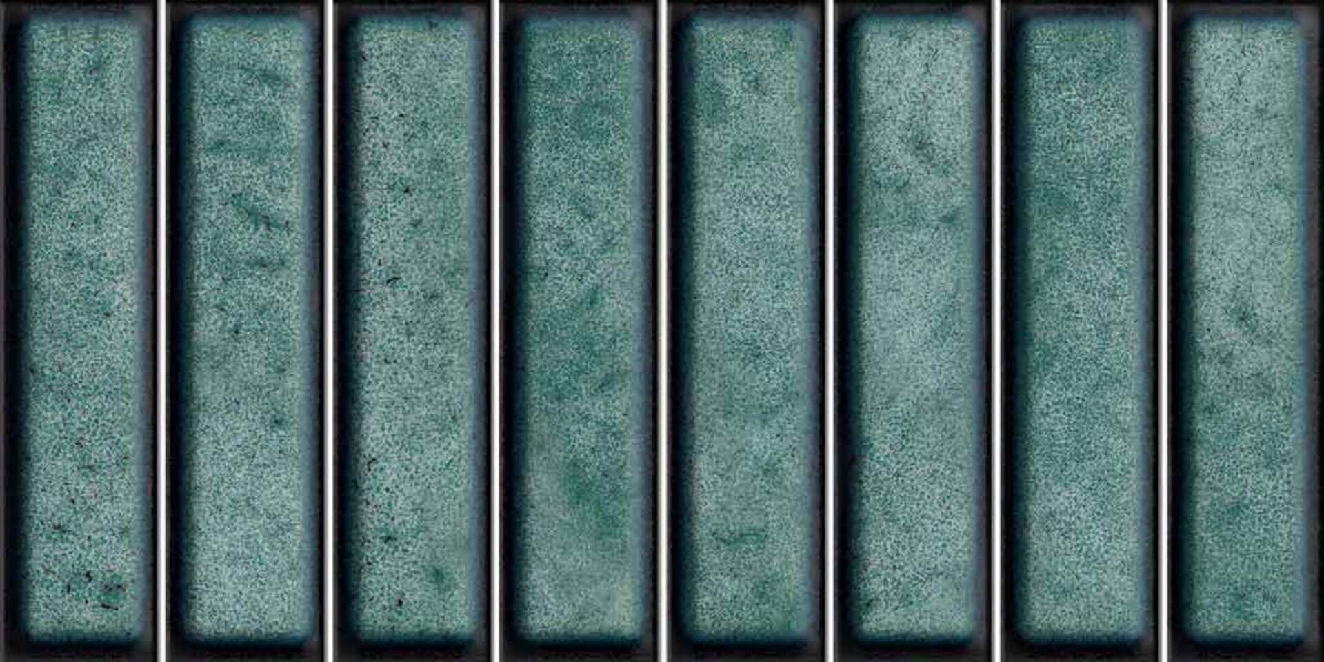 Domino Verde Glossy 15x30 El Barco фото 9