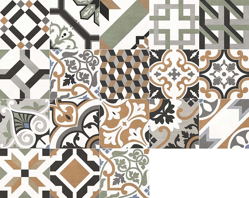 GP2020DMX31 Design Mix 1 матовый 200x200x8 New Trend