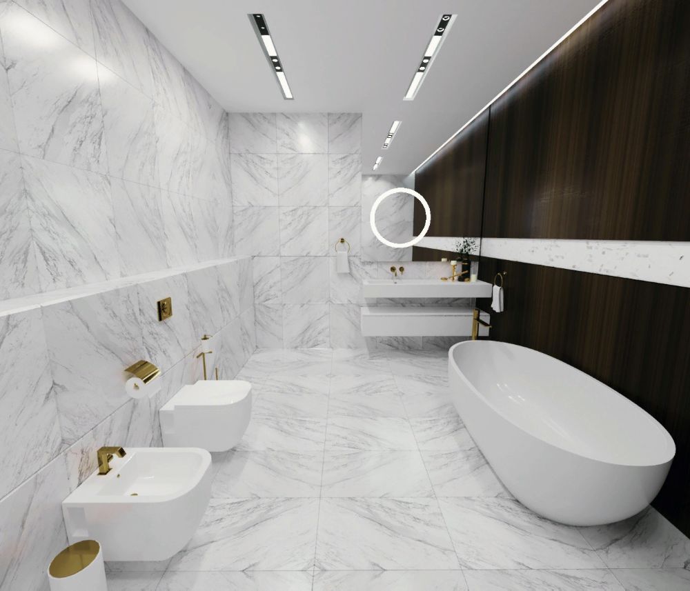 AB 1073M Statuario Classic matt 600x600 Absolut Gres