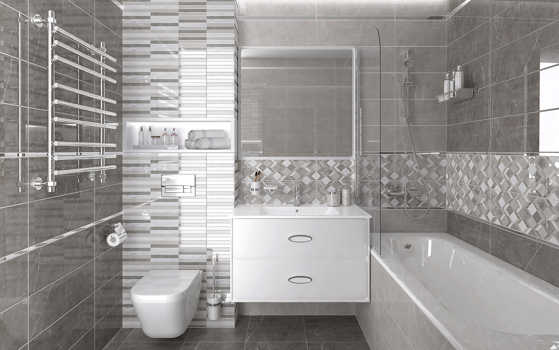 60133 Escada светлый 20х60 Laparet
