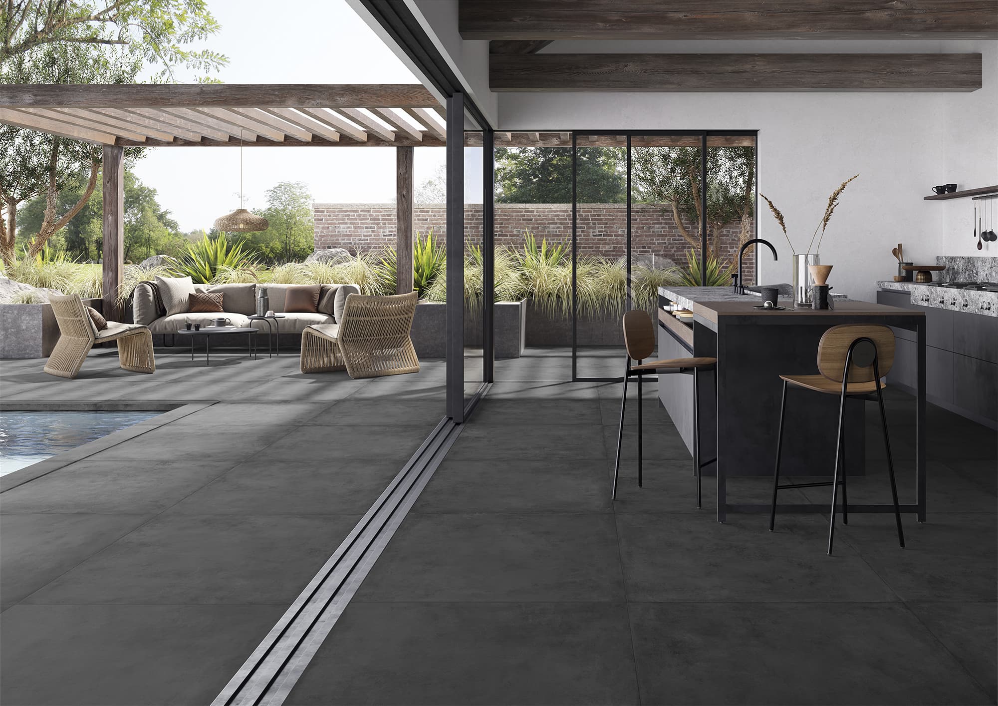 177006 Hurban Ocra Nat Ret 60x120 Ava Ceramica