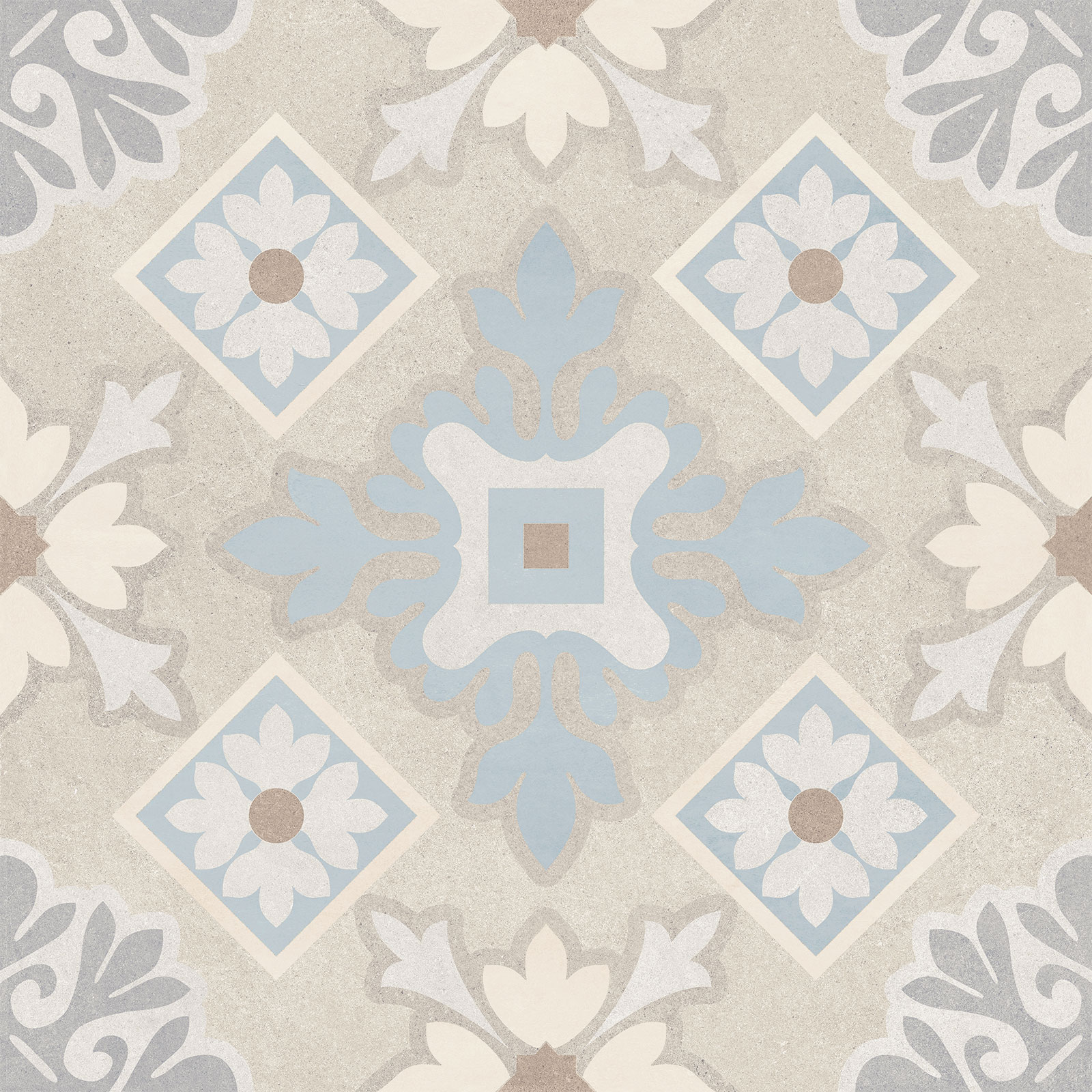 GFU6060FLL46R Floral матовый карвинг 600x600x9 Alma Ceramica (Уралкерамика) фото 7