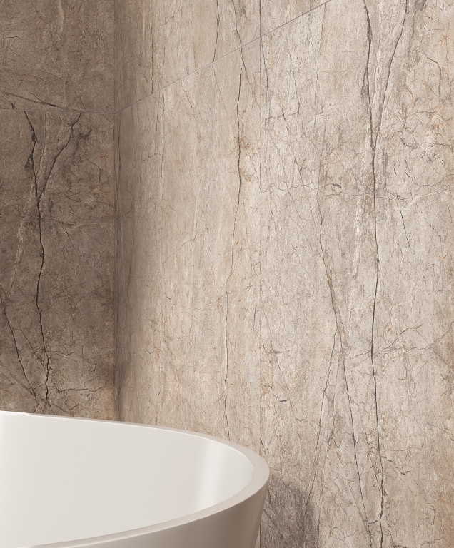A17056 Silver roots серый ректификат 60x120 Cersanit