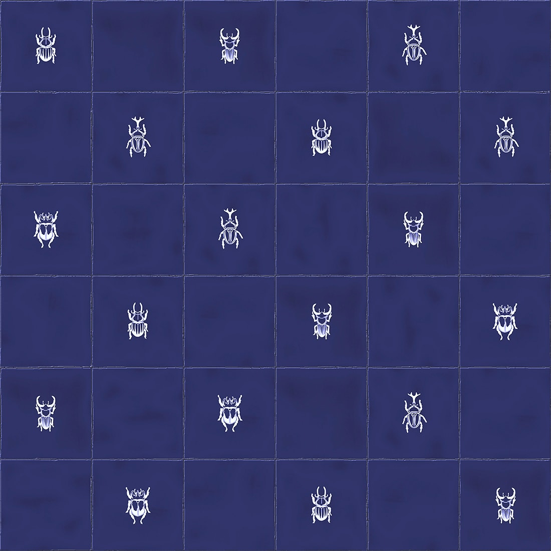 3484 Ager-4 Blue 13x13 VIVES