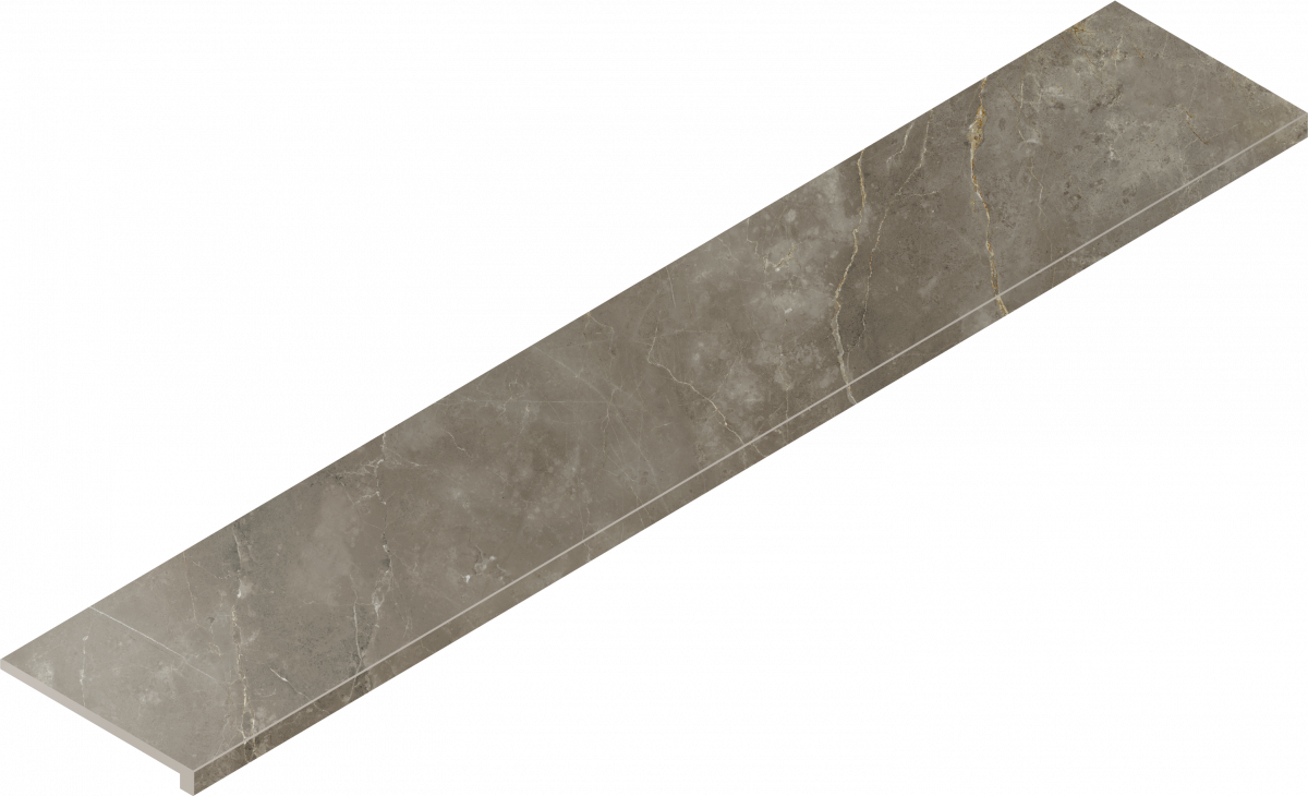 620070002626 Stellaris Tuscania Grey Scalino Angolare Dx 33x160 Italon
