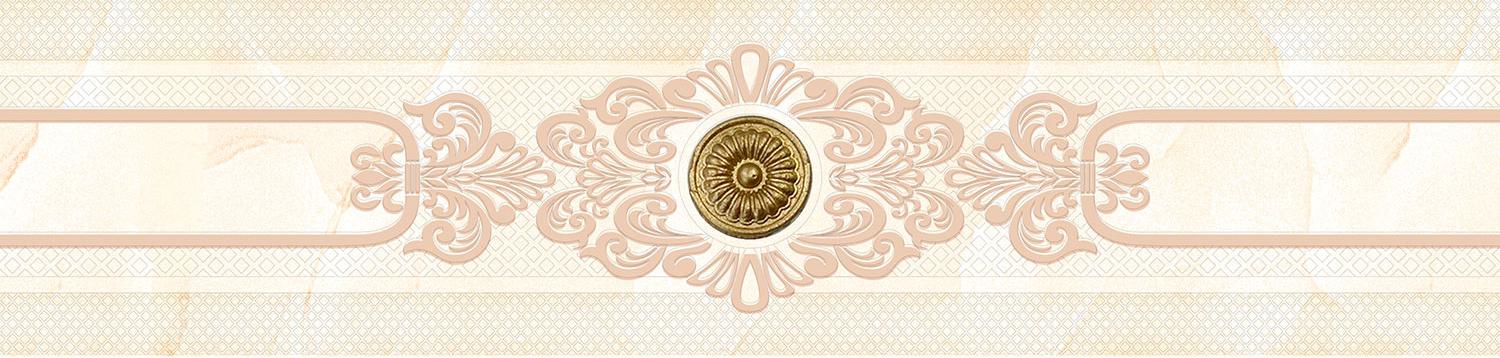 Бордюр 602 MARBELIA центр 7х29.5 Eurotile Ceramica
