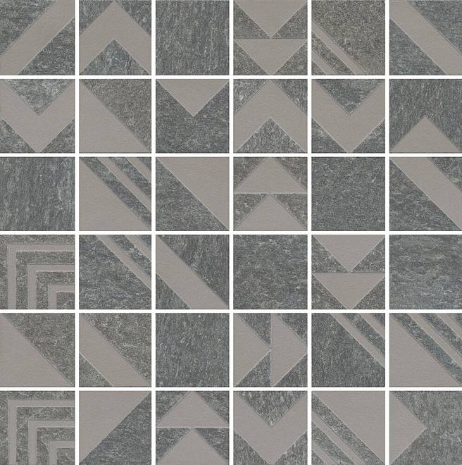 SBM014/DD2040 Про Нордик серый темный мозаичный 30*30 Kerama Marazzi