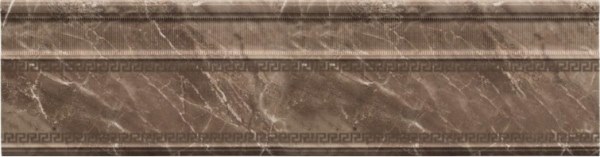 240797 BATTISCOPA MARRONE 15x58,5 Versace (Gardenia Orchidea)