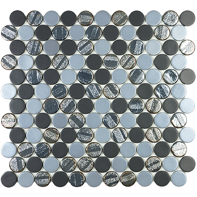Circle Aqua Black Mix 30.6х31.4 Vidrepur