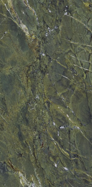 UM6L300637 VERDE KARZAI Luc Shiny 150x300 Ariostea