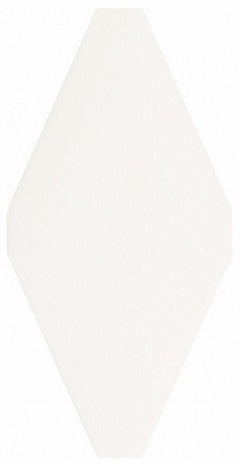 C RB BIANCO Rombo Bombato 10x20 Petracers