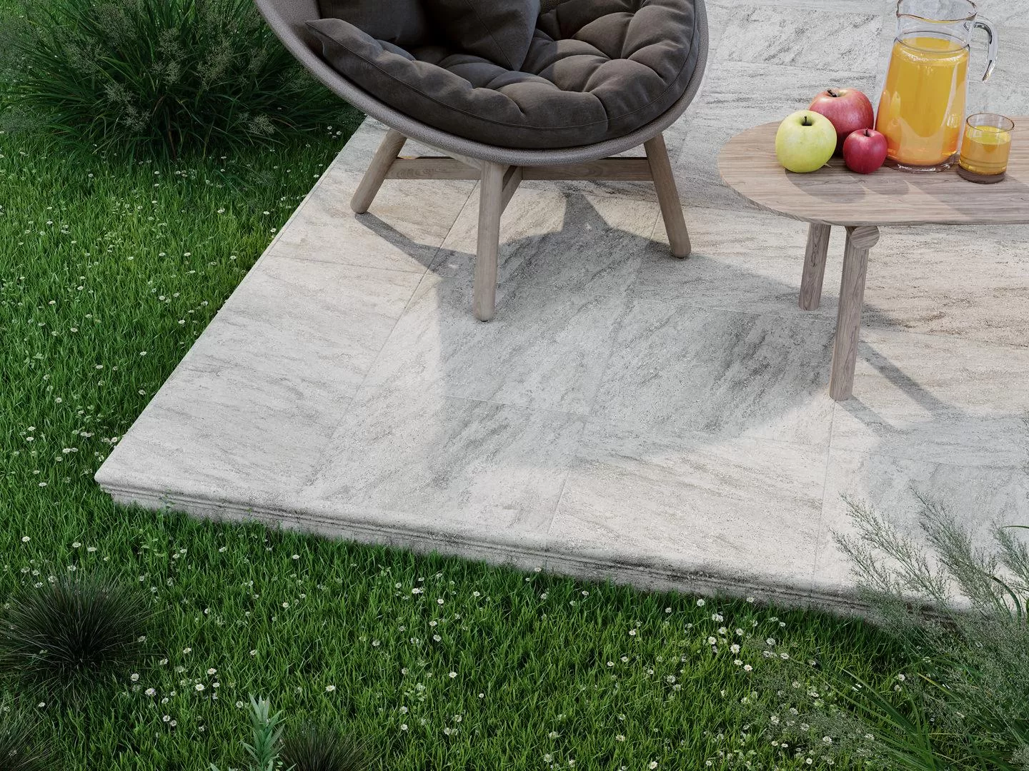 SG158500N/GR/ANS Ступень угловая Терраса коричневый левая 30х30 Kerama Marazzi фото 4