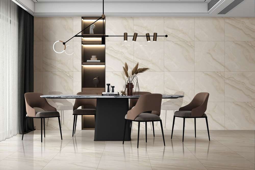 Fenda Onyx Light Polished 80x80 Italica Tiles