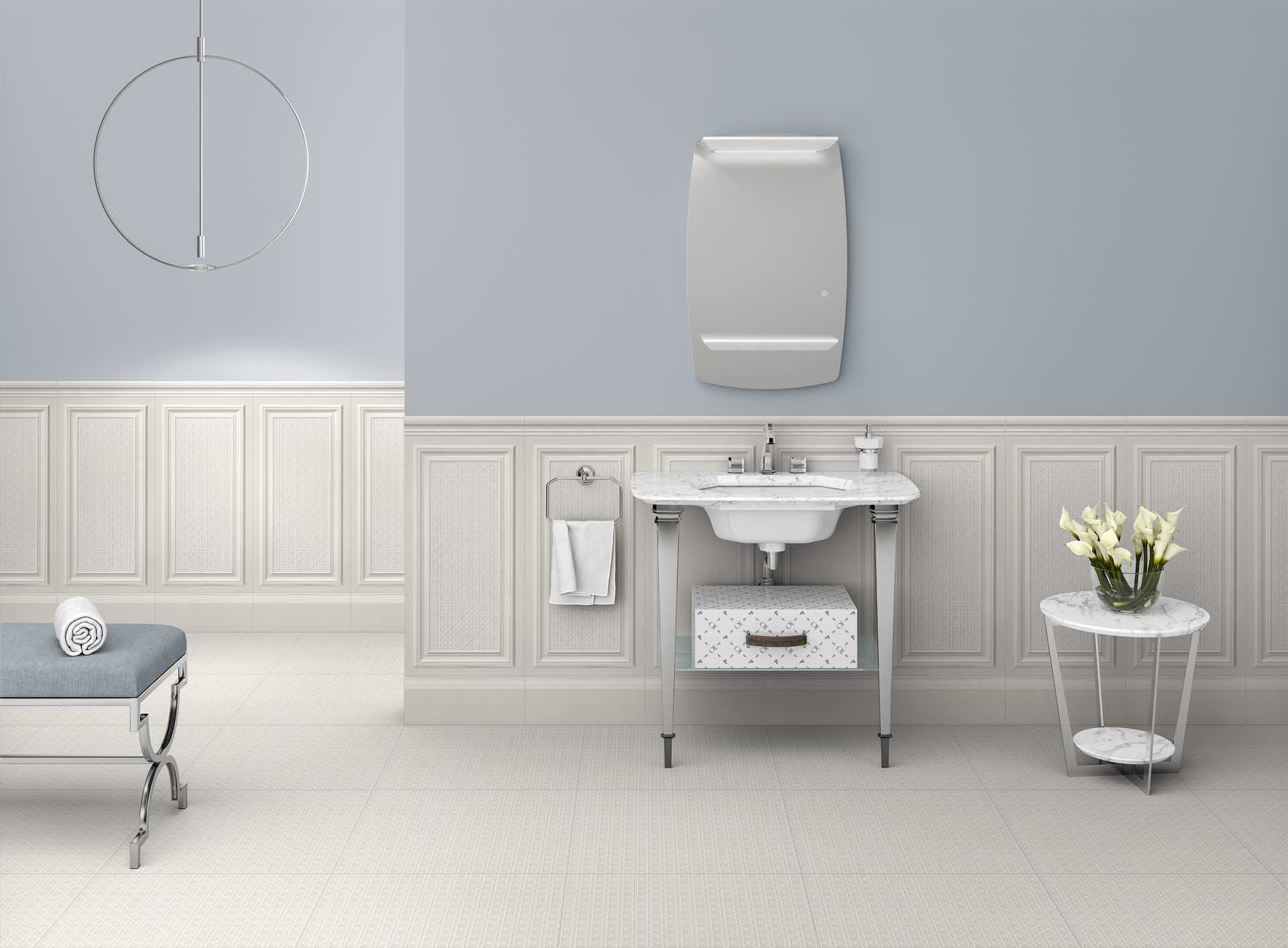 BS PAN V04 800 Viennese Pannello Viennese Bianco 40x80 Petracers