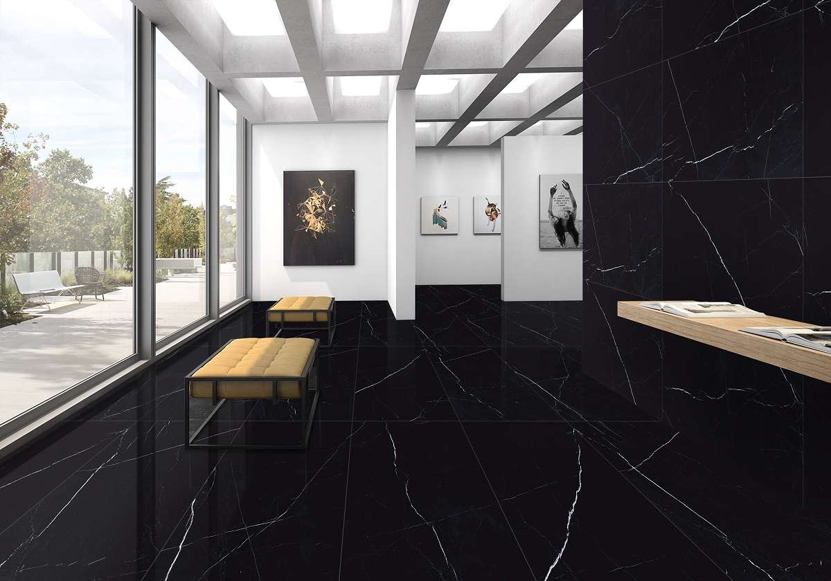 Boreale Black Glamour 60х120 Italica Tiles