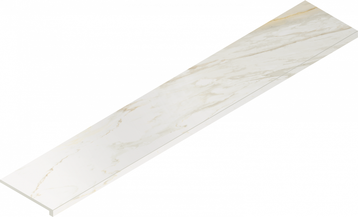 620070002614 Stellaris Carrara Ivory Scalino Frontale 33x160 Italon