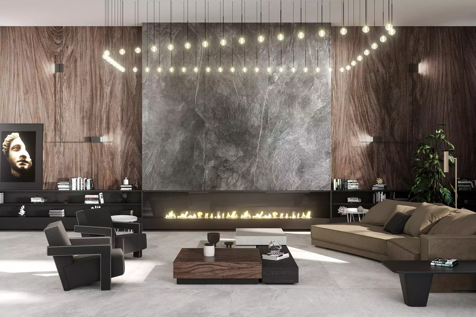 SG070900R Slate Nero 119.5x320х11 Kerama Marazzi