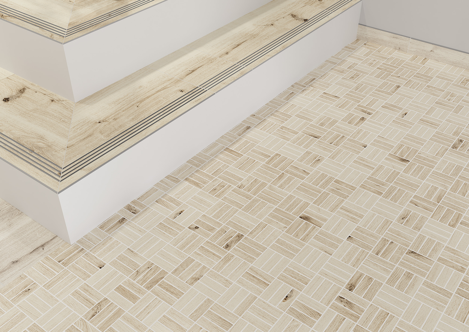 WS5A156 Плинтус Woodhouse темно-бежевый 7x59,8 Cersanit