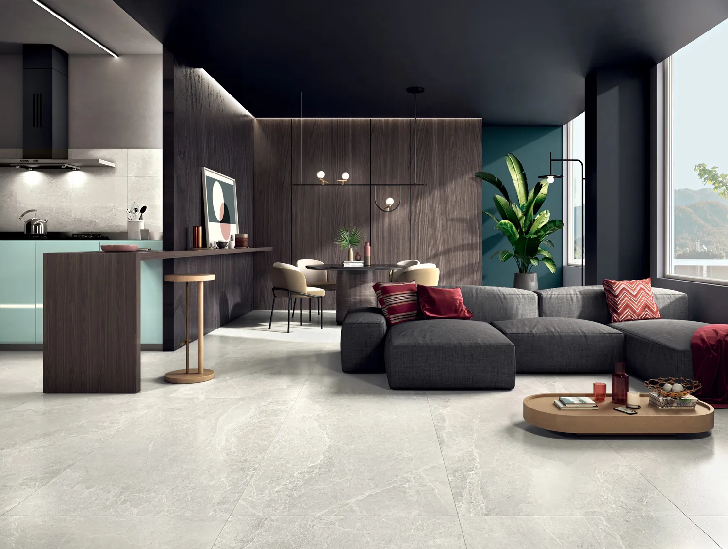 Natural Graphite 6.5 mm 120x278 Kerlite фото 6