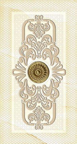589 Вставка Эрмитаж 9х16 Eurotile Ceramica