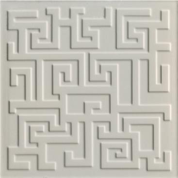 261285 GREEK 3D GRIGIO 40х40 Versace (Gardenia Orchidea)
