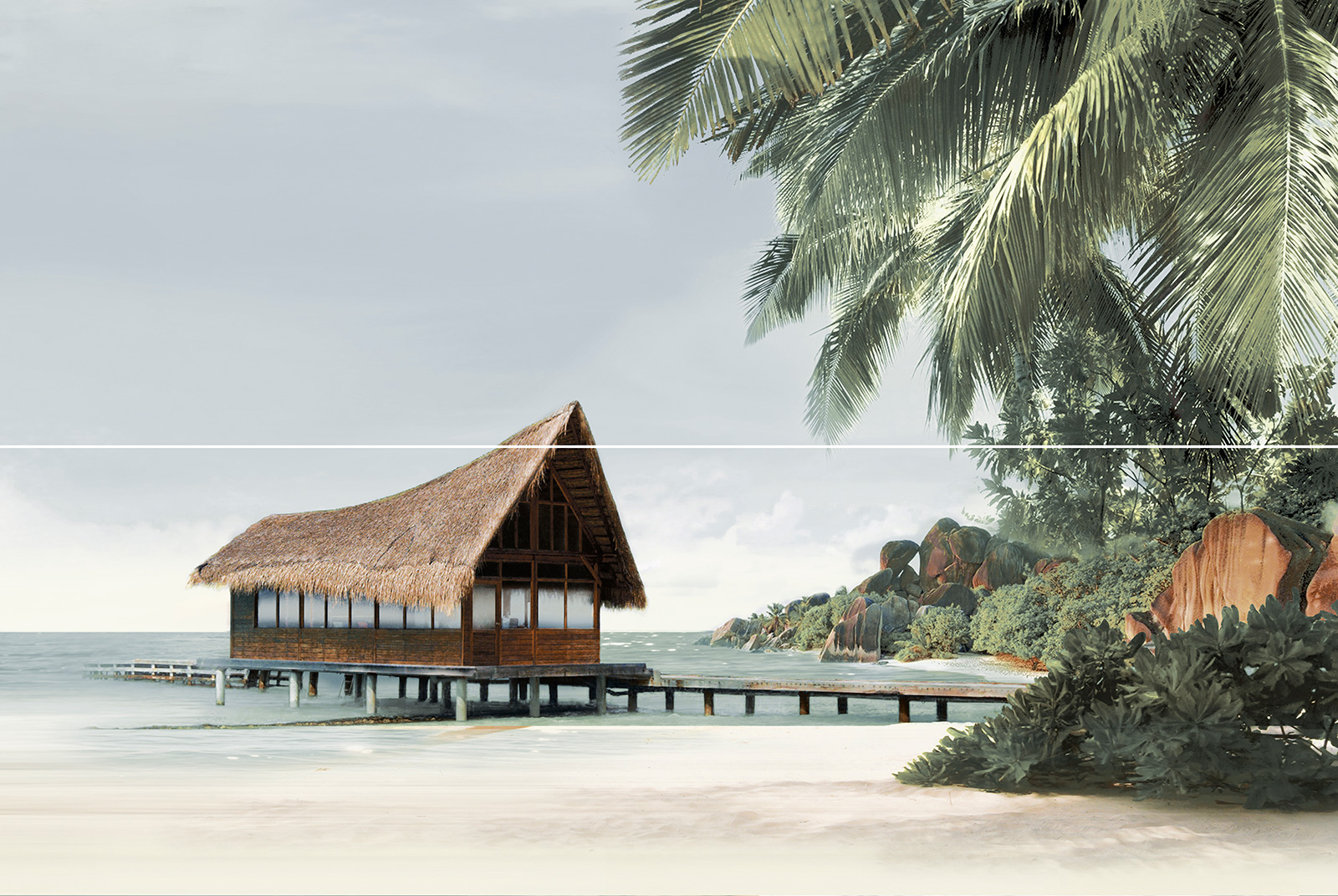 Панно Ailand ПН11АД3/PWU11ALD3 60x40 Alma Ceramica (Уралкерамика)