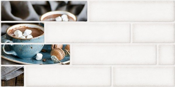 Брик Кремовый Декор 2 30х60  Beryoza Ceramica