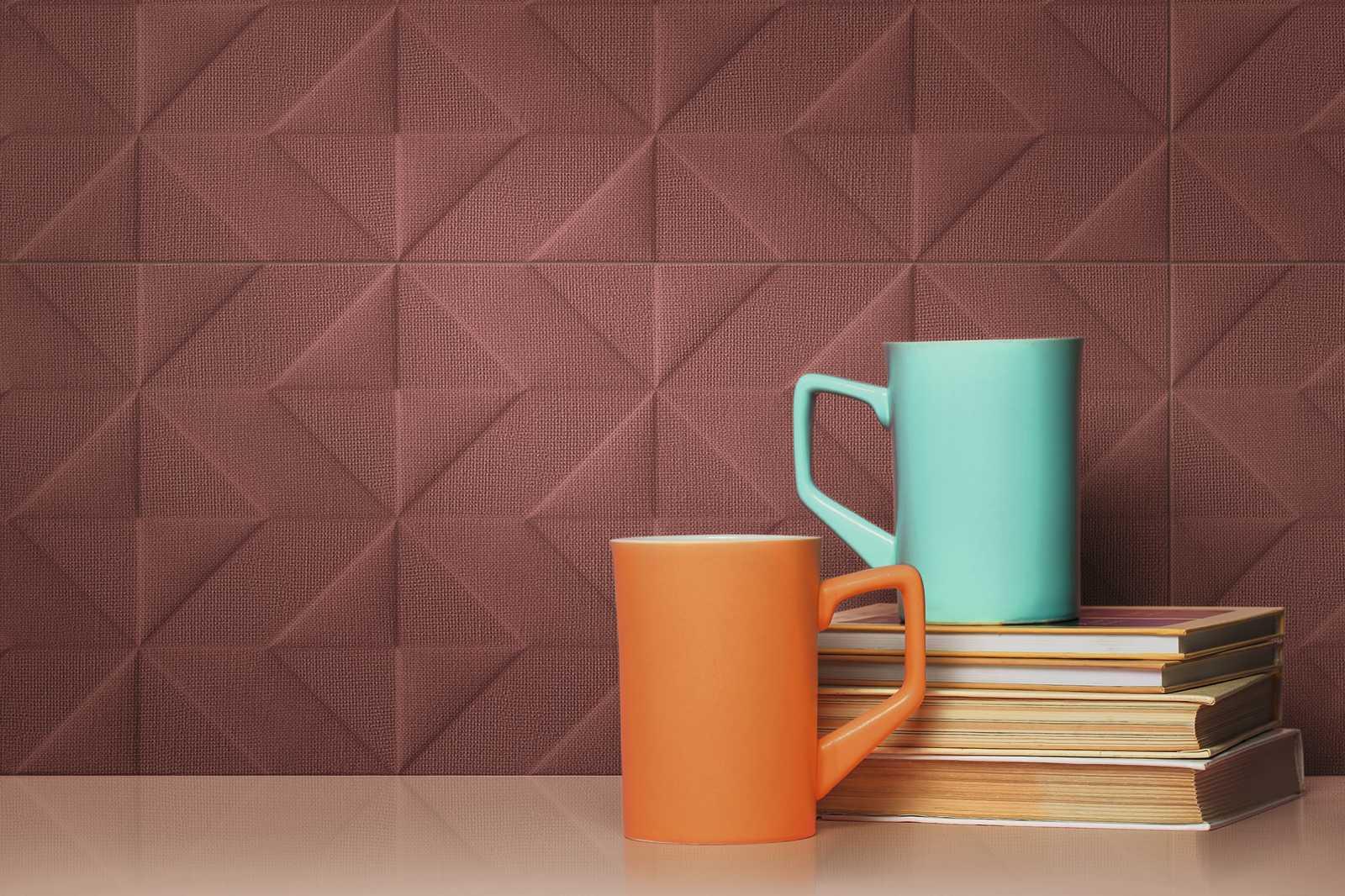 M12C Outfit Red Struttura Tetris 3D 25x76 MARAZZI Italy
