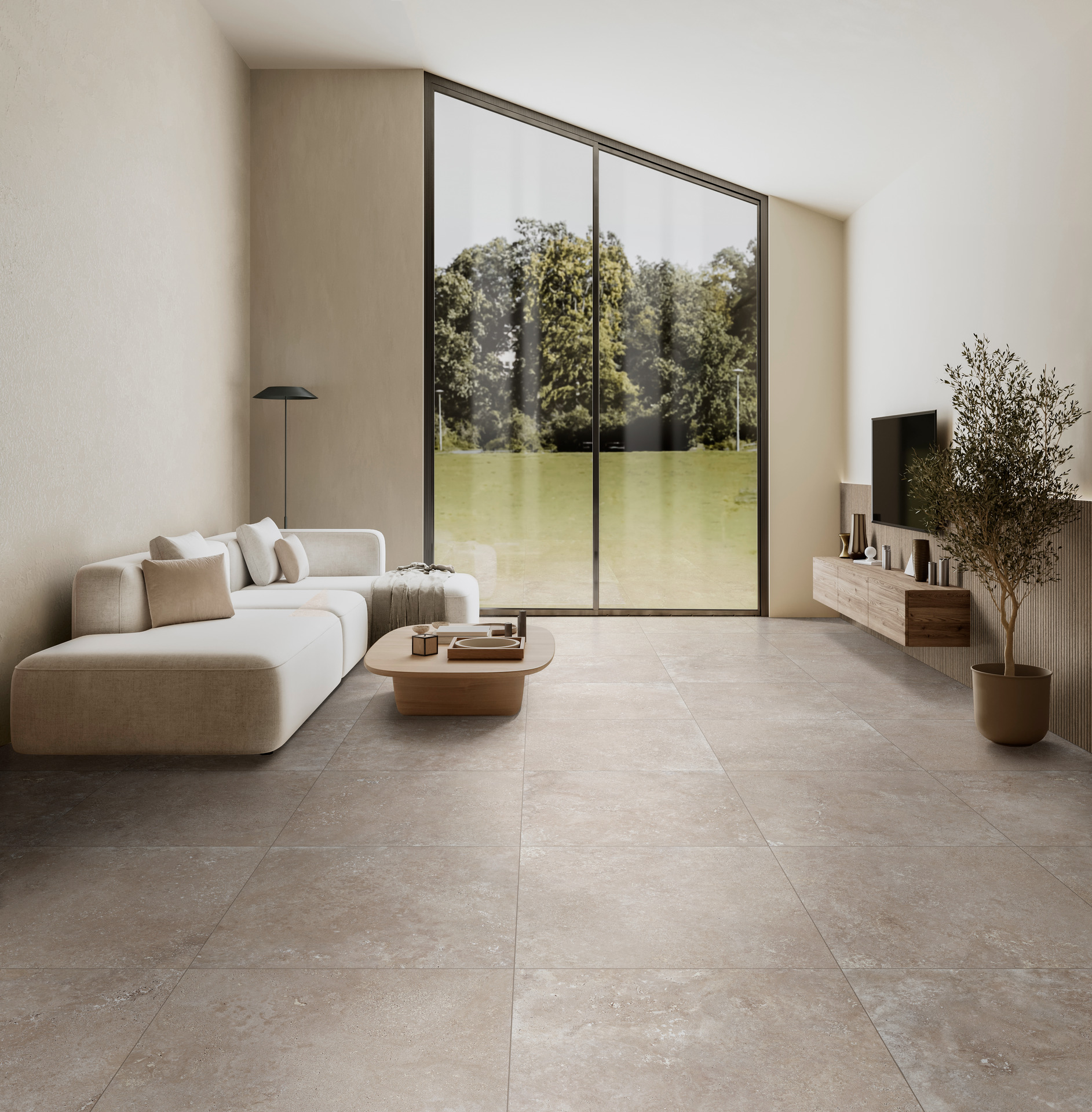 RCA7 Realstone Travertino Vein Bianco Rett 60x120 Ragno Marazzi