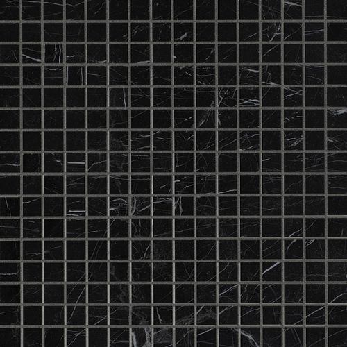 fNI0 Roma Diamond Nero Reale Mosaico 30.5x30.5 FAP Ceramiche