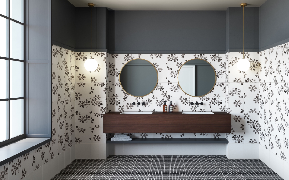 GACM51 Chymia Mix1 Black 30x30 Mutina
