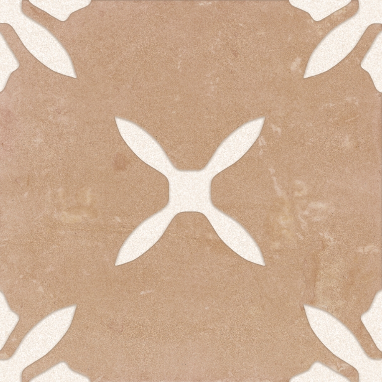 40802 Pangea Clay Flower LT 22,3x22,3 Harmony
