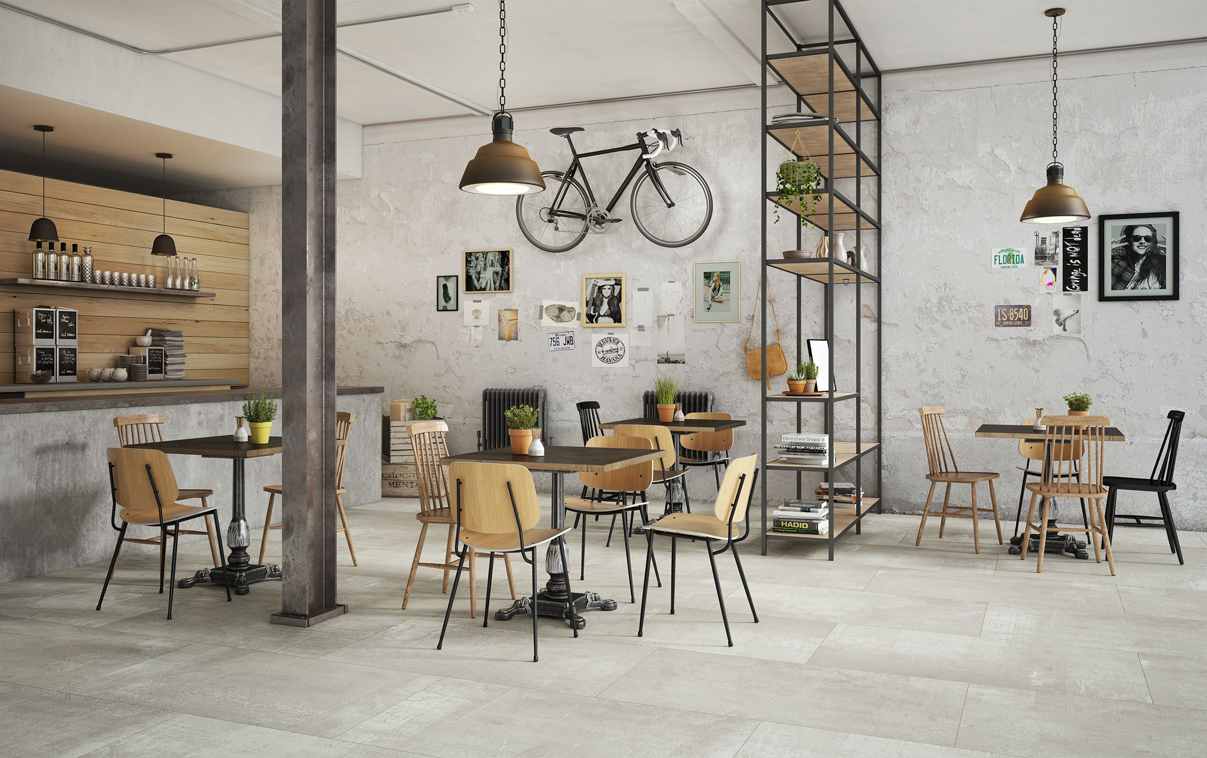 Alchemy 7.0 White Hammered 59.55x119.3 Apavisa Porcelanico
