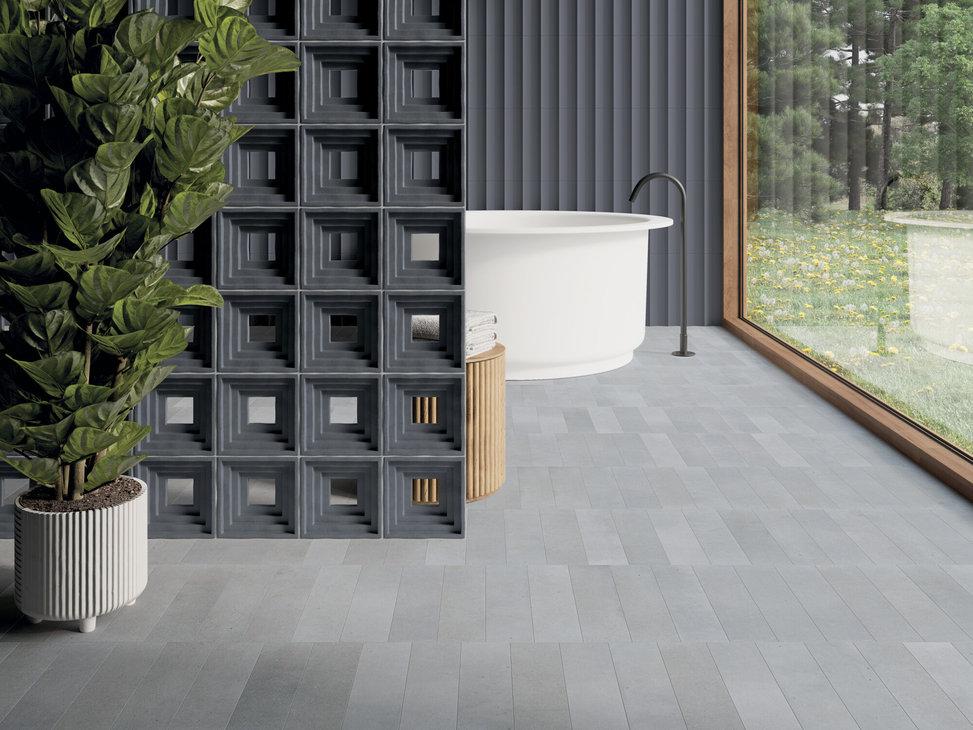 31066 Pique Waffle White 20x40 Harmony фото 7