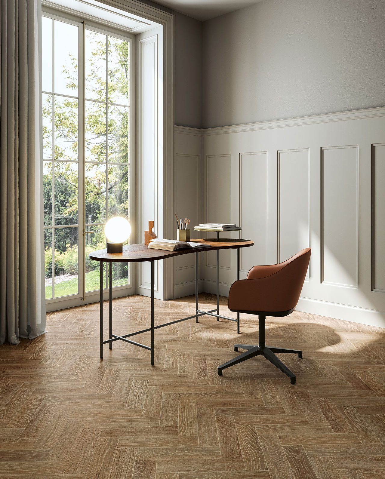 1097187 I Rovere Intenso Asse Rett 30x120 Serenissima Cir фото 15